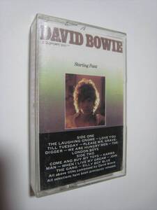 【カセットテープ】 DAVID BOWIE / STARTING POINT US版 デヴィッド・ボウイ