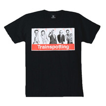 映画Tシャツ トレインスポッティング レントン スケーター ストリート系 デザインTシャツ おもしろTシャツ メンズ 半袖★tsr0701-blk-m_画像1