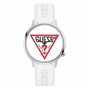 ２年保証 Guess ゲス ORIGINALS オリジナル Hollywood 腕時計 メンズ レディース ユニセックス V1003M2 ステンレス ラバーベルト