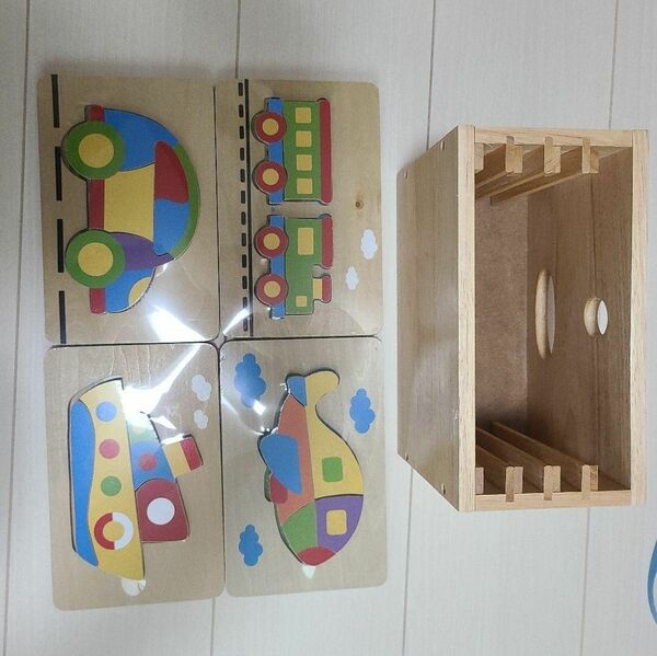 新品 モンテ 教材 知育玩具 木製パズル
