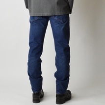 リーバイス レッド 502 テーパード デニムパンツ W34 定価14300円 濃色 ブルー Levi’s Red ジッパーフライ ストレッチ A2687-0001_画像2