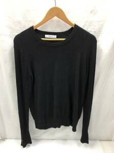 ZARA KNIT ザラ ニット セーター USA Lサイズ ブラック クルーネック レディース 23041003