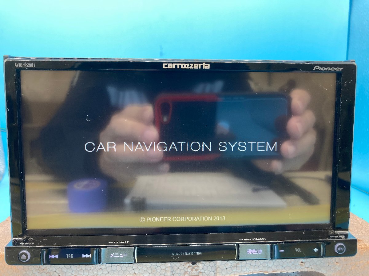日本製 2ウェイ カロッツェリア 2018年 地図 AVIC-RZ901-R