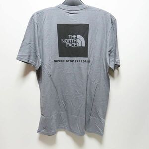 新品 ノースフェイス メンズ Tシャツ RED BOX TEE US Lサイズ 日本XLサイズ相当 グレー 半袖