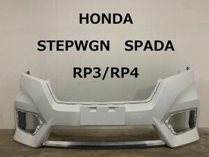 【1-28】HONDA STEPWGN SPADA RP3 RP4 ステップワゴン スパーダ 純正 フロントバンパー 71101-TAA-N000