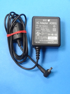 送料無料 即決 セイコー ACアダプタ 5V (SII 電子辞書 充電器 AD85S SR-G10001/G10000/G6100/S9003/A10004/A10003/SR-A10002/A10001)管FG