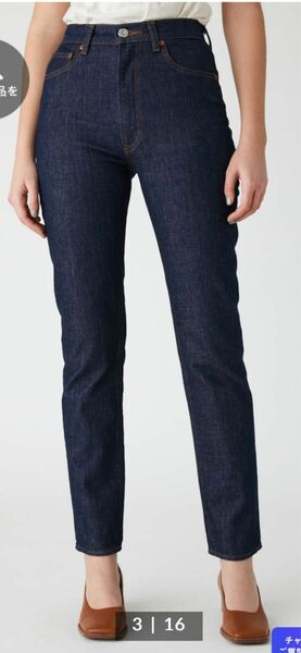 美品　moussy PLAIN JEANS STRAIGHT SLIM 23