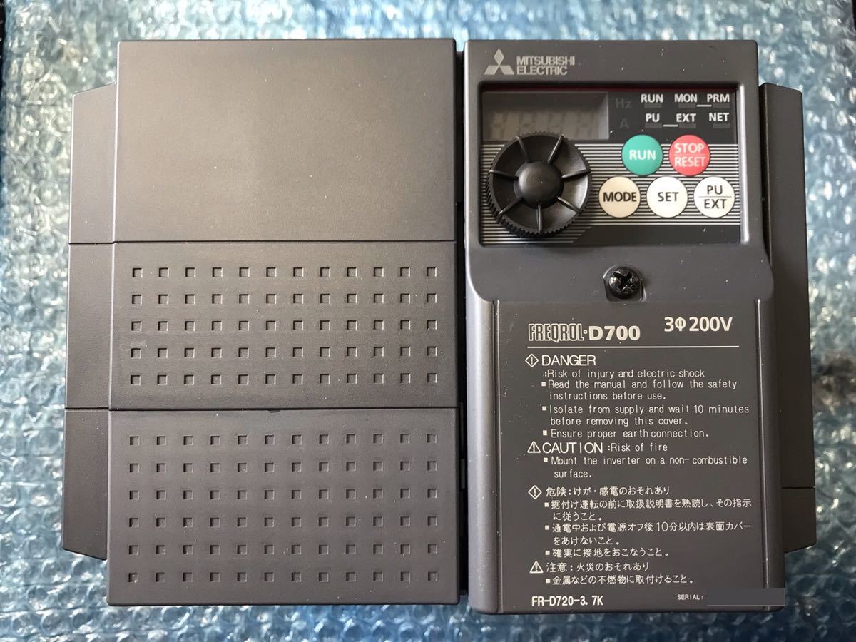 美品】三菱電機 FR-D720-3.7K インバータ おすすめネット 17141円引き