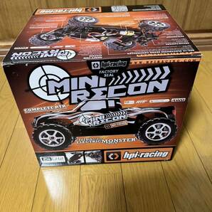 新品未開封HPI品番105502 1/18スケール MINI RECON RTR 4WD ELECTRIC MONSTER TRUCK ミニリーコン 希少 バギーの画像3