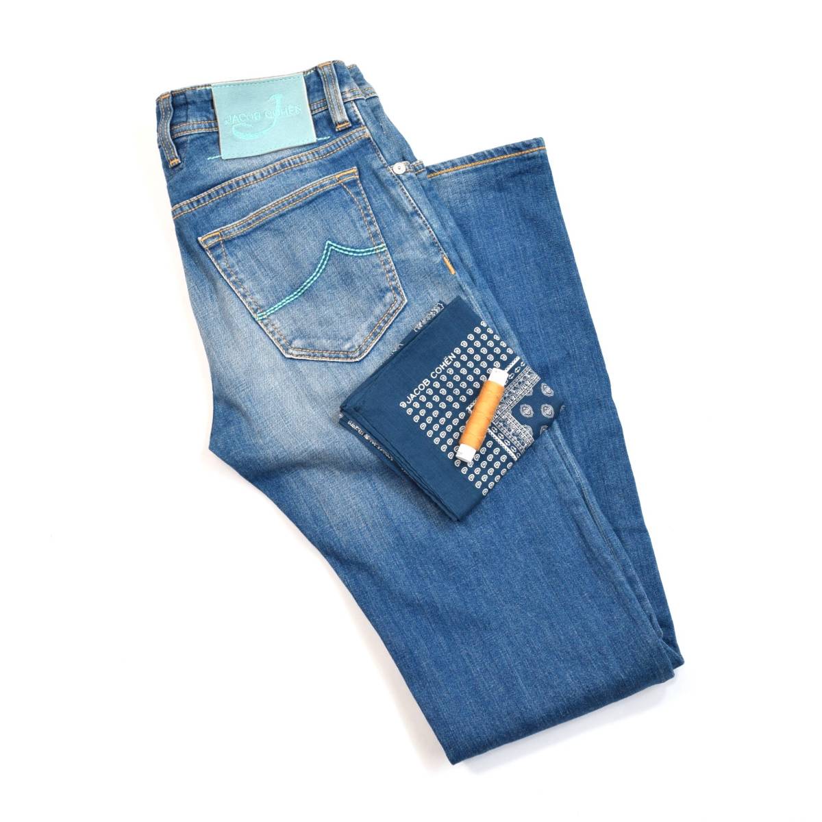 新品】定価6.5万ヤコブ コーエン688COMFORTストレッチデニム/32-