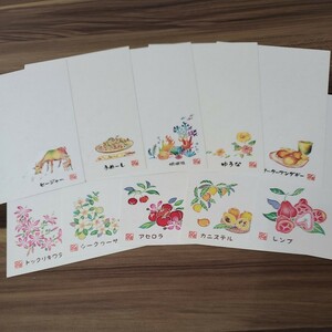 沖縄絵はがき　しまのやオリジナルデザイン　ポストカード10枚セット