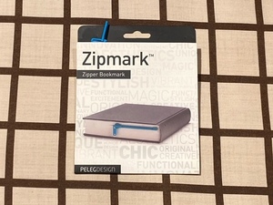 －即決－ ■未使用■ PELEGDESIGN/ペレグデザイン [zipmark/ジップマーク : 青] ブックマーカー
