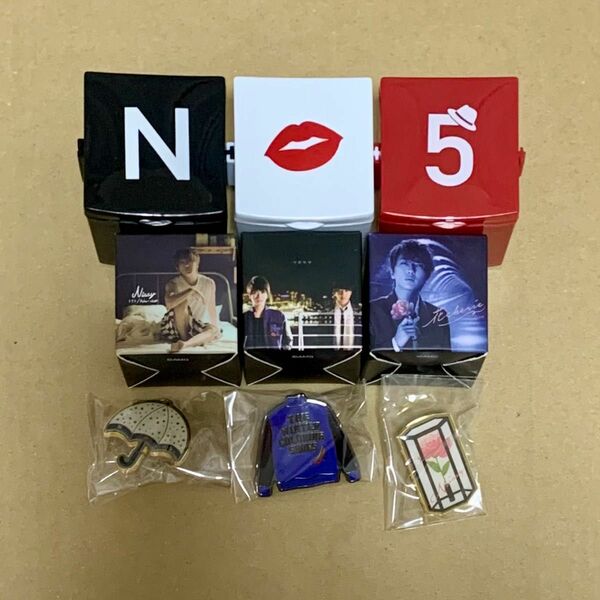 Nissy 5th ピンバッジ ピンボックス グッズ セット