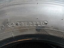 J755 215/70R17.5 夏１本 サマータイヤ LT 123/121J 215/70-17.5 215-70-17.5 BRIDGESTONE V-STEEL RIB R170 チューブレス_画像5