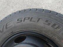 J779 215/85R16 夏4本セット サマータイヤ LT 120/118N 215/85-16 215-85-16 DUNLOP ENASAVE SPLT50 チューブレス 16インチ鉄ホイール TOPY_画像8