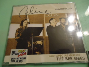 セリーヌ・ディオン CELINE DION / IMMORTALITY with BEE GEES ビー・ジーズ CD my heart will go on タイタニック