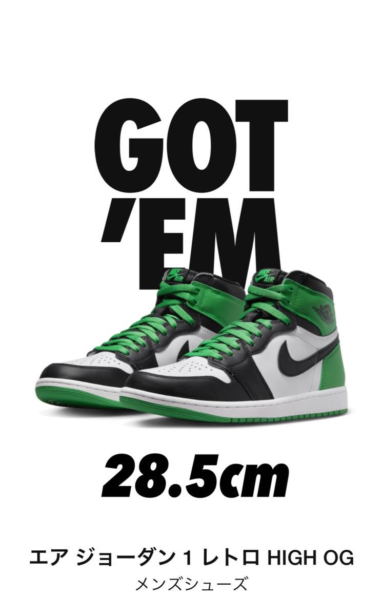 Nike Air Jordan 1 Retro High OG Celtics ラッキーグリーン 23 5cm