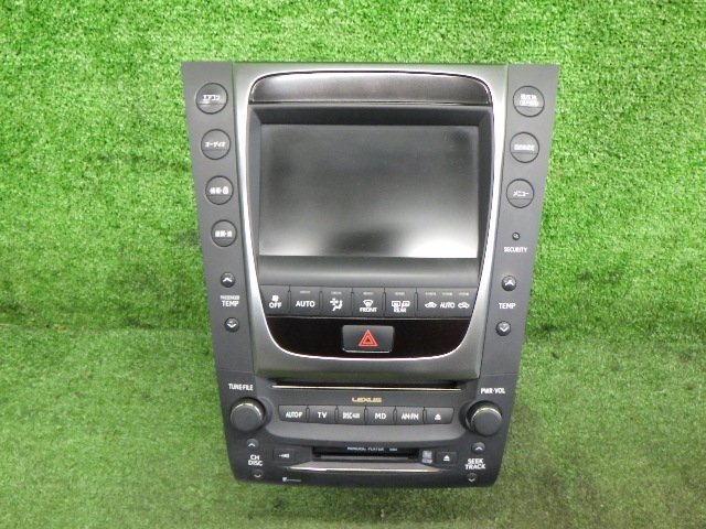 良品 レクサスGS350 GRS191等 マルチモニター 地図2010年秋版-
