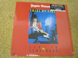 ◎Yngwie Malmsteen★Trial By Fire - Live In Leningrad/日本レーザーディスク Laserdisc 盤☆シュリンク、ピクチャー・シート、シート
