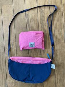 TO&FROpa Cub ru pouch rain bag sakoshu travel middle river . 7 shop pink eko-bag shoulder bag 