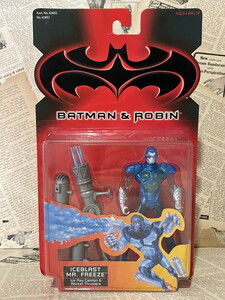 ☆1990年代/映画版バットマン/フィギュア/即決ビンテージ/Batman/Action Figure(Iceblast Mr. Freeze/MOC) DC-080
