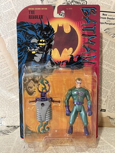 ☆1990年代/バットマン/フィギュア/即決ビンテージ/BATMAN/Action Figure(The Riddler/MOC) DC-079