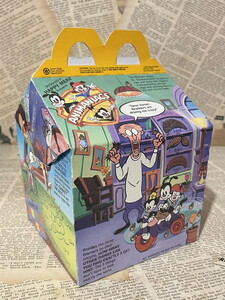 ☆1990年代/マクドナルド/ミールトイ販促ボックス/ビンテージ即決/McDonald's/Happy Meal Box(90s/Animaniacs) BK-036