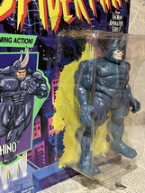 ☆1990年代/スパイダーマン/フィギュア/即決ビンテージ/トイビズ/Spider-Man/Action Figure(Rhino/MOC) MA-097_画像2