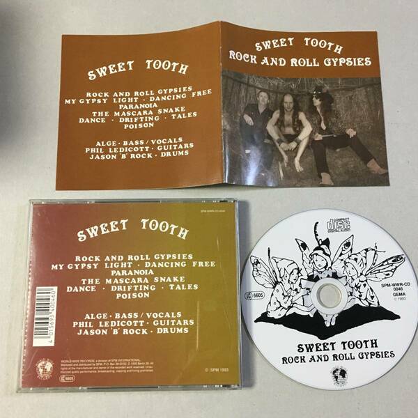 SWEET TOOTH ROCK AND ROLL GYPSIES ドイツ盤