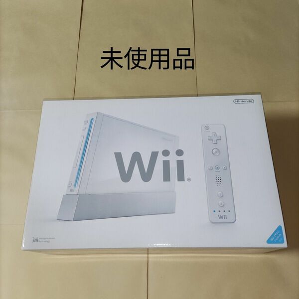 未使用 Wii 本体 RVL-001（JPN）リモコンジャケット同梱 シロ 白 ホワイト