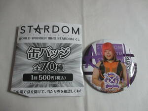 スターダム　くじ　WORLD WONDER RING STARDOM　缶バッチ　琉悪夏　ドンキホーテ　ゲオ　限定　プロレス　プロレスくじ　女子プロレス