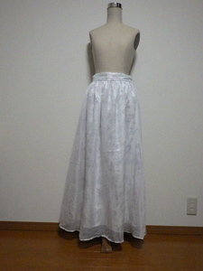 JOLFRAISEchu-ru floral print Super Long flared skirt 400