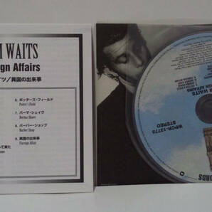 キズあり[2010年デジタルリマスター/紙ジャケット] トム・ウェイツ / 異国の出来事 ● Tom Waits Foreign Affairs Paper Sleeveの画像3