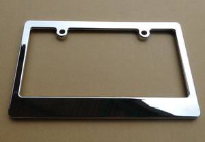 * free shipping * motorcycle number frame chrome 1