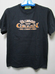 B'z LIVE-GYM 2002 GREEN 〜GO FIGHT WIN〜 半袖Ｔシャツ（稲葉浩志松本孝弘コンサートツアーライブＴシャツグッズ）