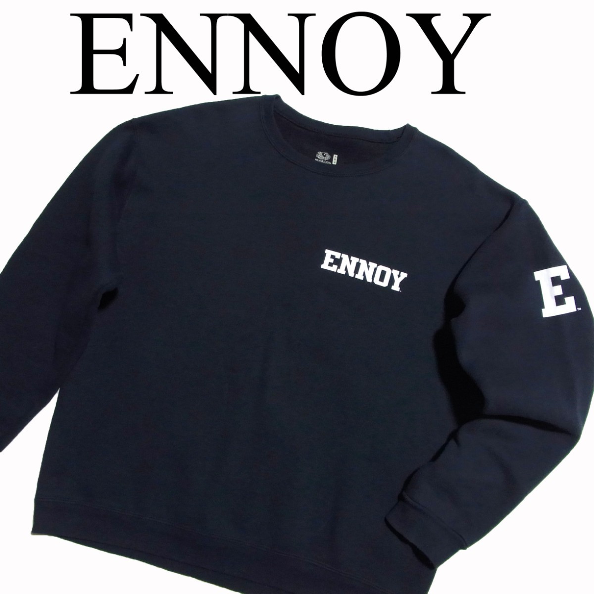 1LDK SELECT - ENNOY ROUND NECK PULLOVER XLの+sleyva.tecnm.mx