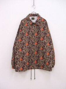 Игл тренер Куртка 21SS IN073 Куртка для тренера Floral Pattern Blouson 21SS Brown Men's Geedles 2-1029M F89907