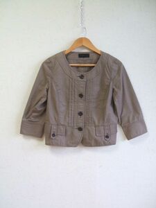 UNTITLED no color jacket size 2 no color jacket light brown Untitled 0-0621M 157705