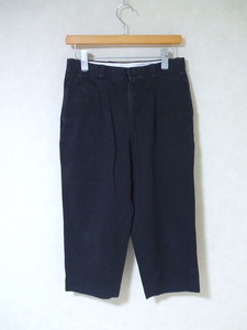 YAECA 68651 NAVY サイズ28 CHINO CLOTH PANTS TAC STRAIGHT サイズ28 チノパンツ ネイビー(タグ表記：NAVY) ヤエカ 2-0809G 199517