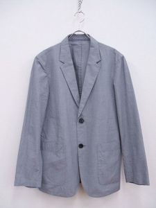 MARGARET HOWELL END ON END DENSE POPLIN/579-9120070 regular price 39000 jpy size XL jacket gray Margaret Howell 2-0305M 190575