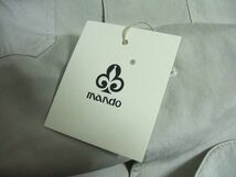 Mando 新品 定価68000円 21194-005 絹100％ ジャケット ライトグレー メンズ マンド 2-0318M F86997_画像4