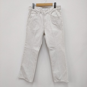 TOGA 新品タグ付 DENIM PANTS 定価29700円 ブーツカット サイズ46 TV22-FF322 デニムパンツ 22AW オフホワイト トーガ 3-0205G F91298