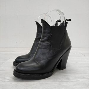 ACNE STUDIOS サイドゴア ヒールブーツ サイズ36 ブーツ ブラック レディース アクネストゥディオズ 3-0124T 209547