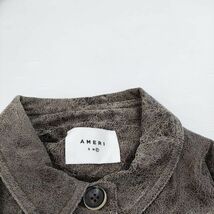 Ameri VINTAGE CRUSHED LEATHER COAT コート ブラウン レディース アメリヴィンテージ 2-1228T 208805_画像3