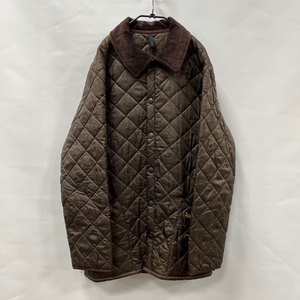 Barbour/バブアー/D360 LIDDESDALE JACKET/リッズデイルジャケット/襟コーデュロイ切り替えダイヤモンドキルトジャケット/キルティング