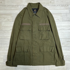 ALPHA INDUSTRIES/アルファ インダストリーズ/M-65 RIPSTOP FATIGUE JACKET/リップストップファティーグジャケット/フィールドジャケット