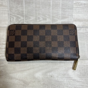 LOUIS VUITTON/ルイヴィトン/N41661/ジッピーウォレット ダミエ/ラウンドファスナーロングウォレット/長財布/スペイン製