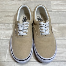 VANS/ヴァンズ/バンズ/ERA/エラ/V95CLA/キャンバス/ローカットスニーカー/27.0cm/ベージュ_画像2