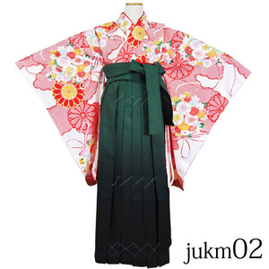 [ столица. Mai .] Junior девочка кимоно hakama 3 позиций комплект jukm02