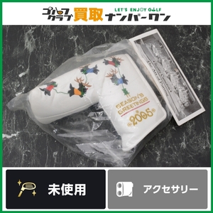 ★売切り【未使用】スコッティキャメロン 2005 SEASON’S GREETINGS Happy Holidays ホワイト パターカバー SCOTTY CAMERON ヘッドカバー